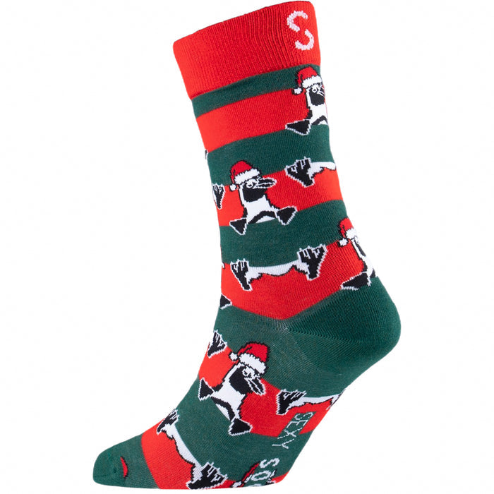Xmas Penguins Bamboo Socks