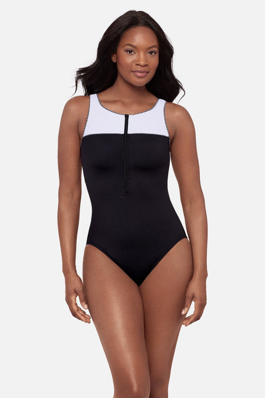 Zinger One Piece in Liquid Sculpt