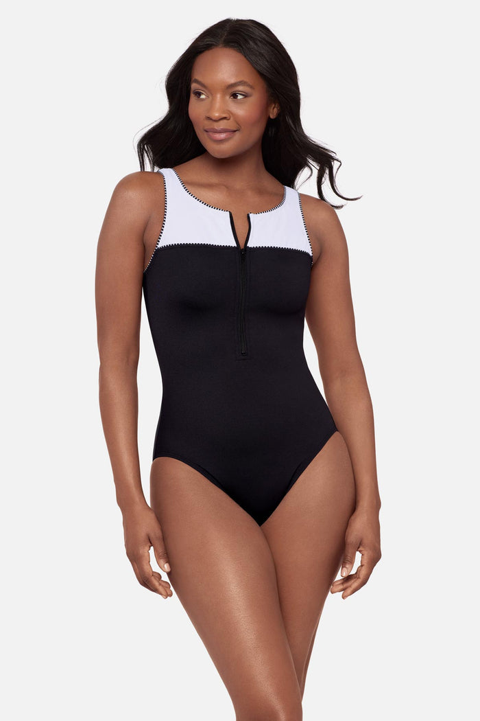 Zinger One Piece in Liquid Sculpt